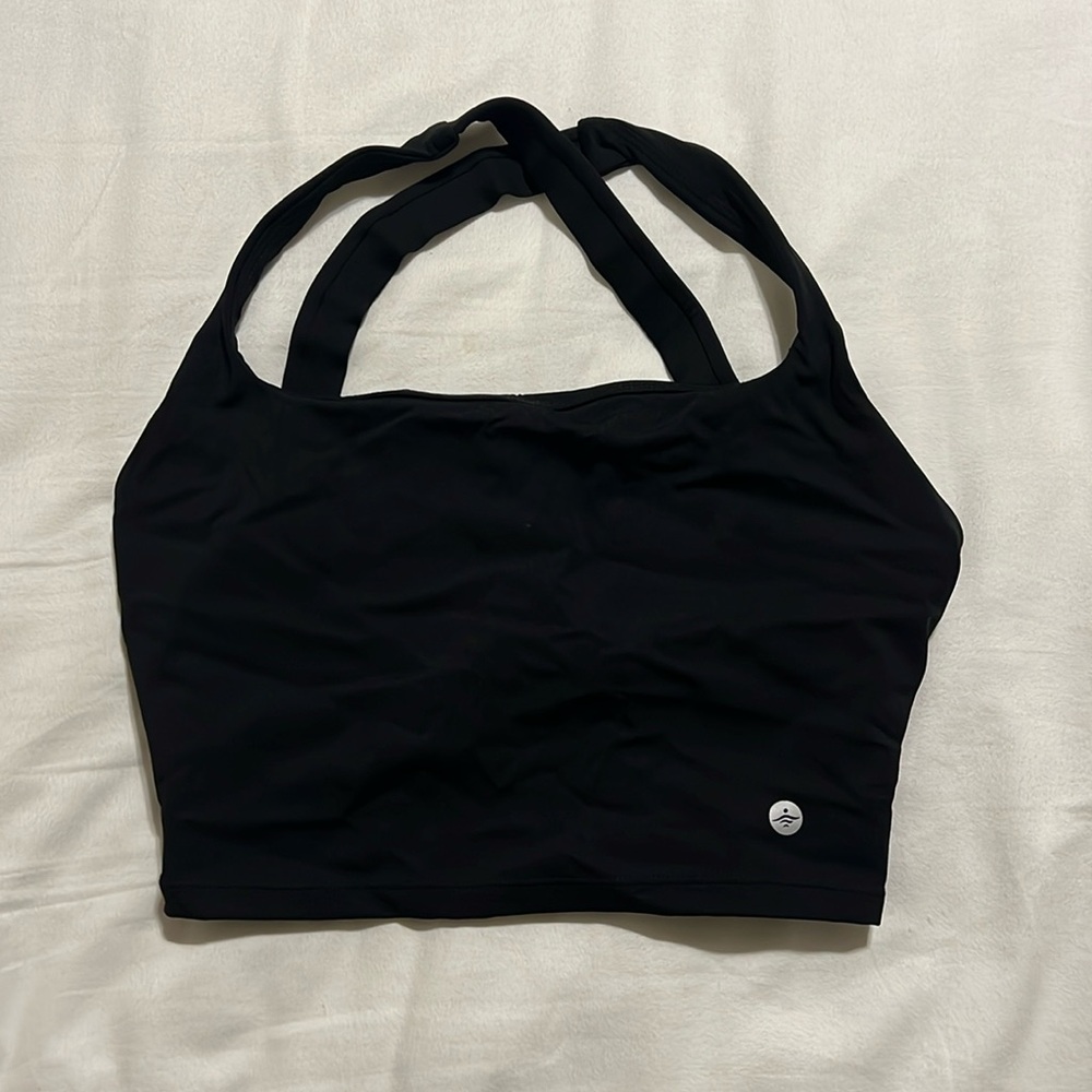 Halara cropped workout top